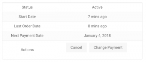 Cancel Subscription