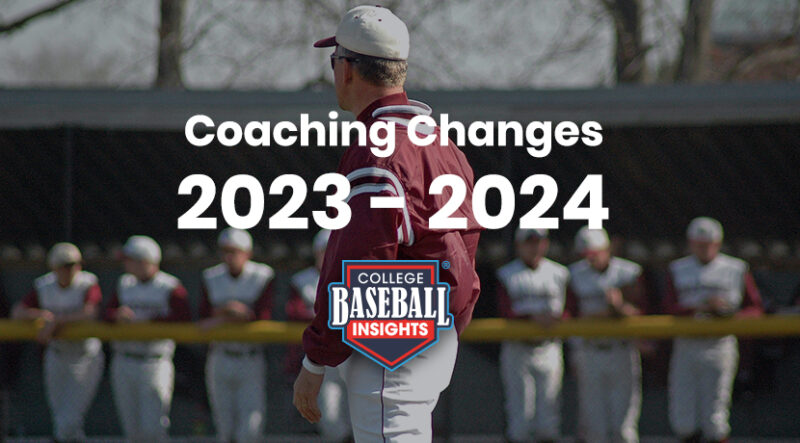 2023 2024 College Baseball Coaching Carousel College Baseball Insights   2023 2024 Coaching Changes 1 800x443 