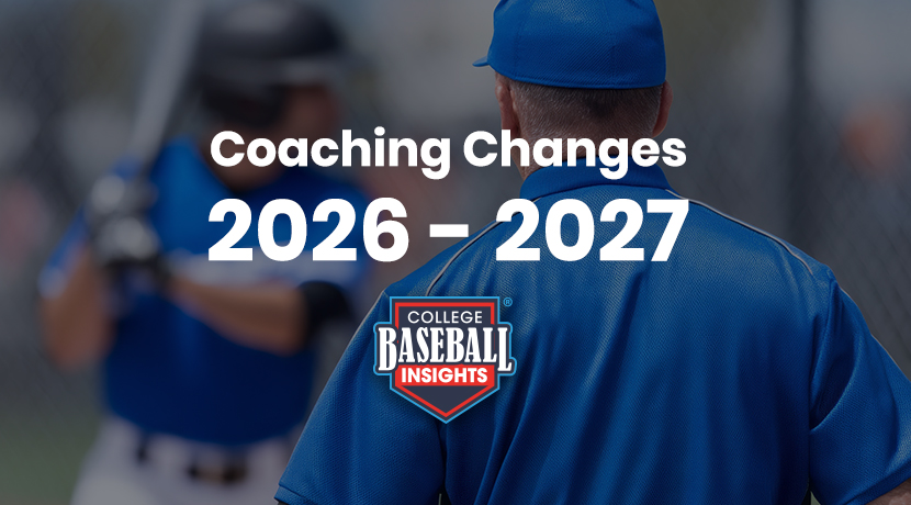 College Baseball coaching Changes 2026-2027